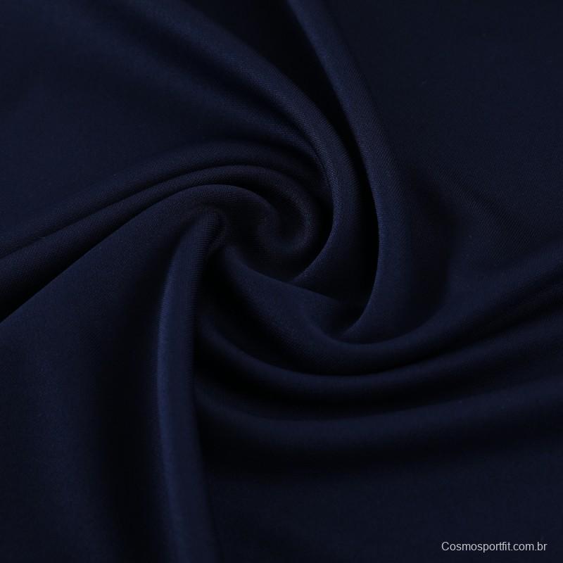 2024 Adidas Navy Half Zipper Jacket+Pants